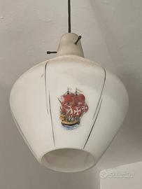 Lampadario per cameretta vintage