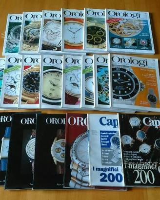 18 Riviste OROLOGERIA anni 1987/1995