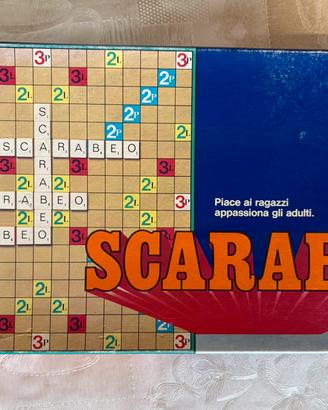 Scarabeo gioco da tavolo anni ‘80/‘90
