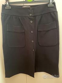 Gonna blu vintage Prada