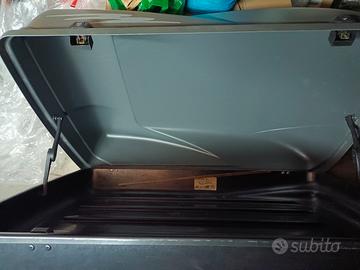 Box tetto auto + staffe e cinghie – portapacchi un