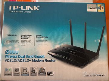 Modem Router TP-Link TD-W9980 N600