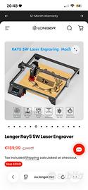 Incisore laser longer 5w