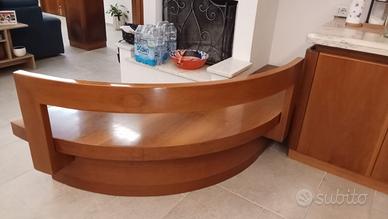 panca artigianale legno massello