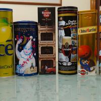 contenitori di latta vintage 