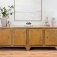 Credenza in noce massello