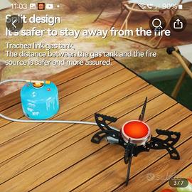 Fornello da campeggio portatile a infrarossi 