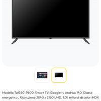 tv50 smart UHD 4K ZEFIR + 32smart led 