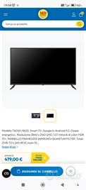 tv50 smart UHD 4K ZEFIR + 32smart led 