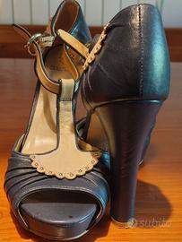 Sandalo vintage tacco 10