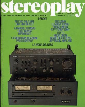 rivista STEREOPLAY numero 43 aprile 1977