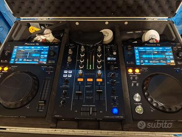 consolle dj Pioneer + casse RCF 712-A