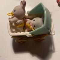 Sylvanian Carrozzina con gemelli