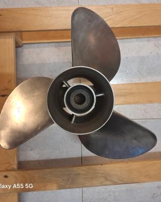 Elica Inox Yamaha Black Steel 19