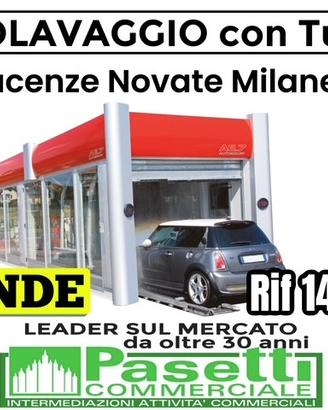 AUTOLAVAGGIO con tunnel servito adiac. Nova M.se