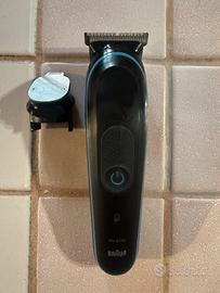 Rasoio braun wet & dry 5544 a batteria