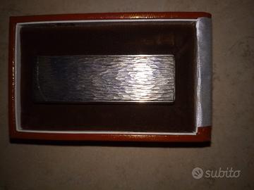 accendino placcato in argento da collezione 