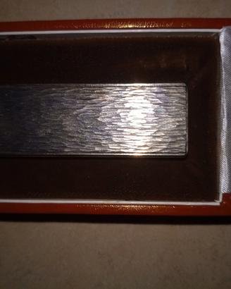 accendino placcato in argento da collezione 