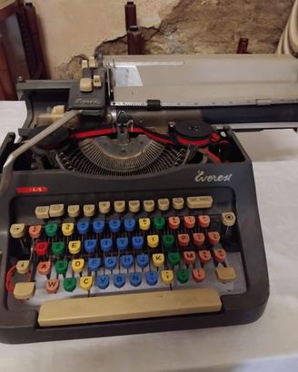 Macchina da Scrivere Everest Vintage Anni '70