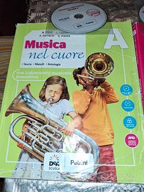 libri scolastici Musica nel cuore A e B