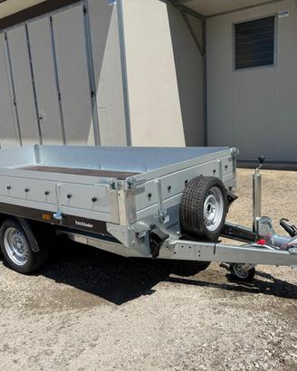 Rimorchio cassone con rampe di salita Cargo 10