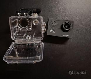 Action Cam 4k con valigetta accessori