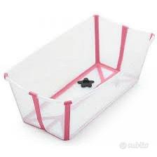 Set completo Stokke Flexi Bath rosa   Bagnetto