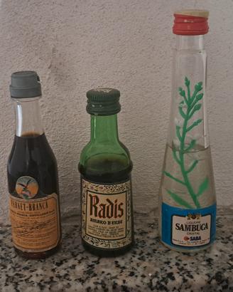 3 mignon alcolici anni 70/80