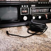 combo tv radio mangia cassette recorder