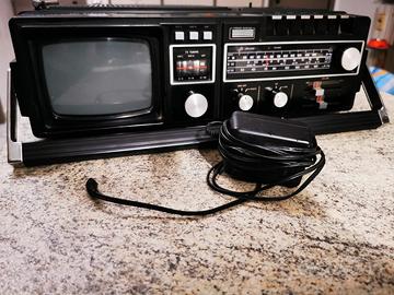 combo tv radio mangia cassette recorder