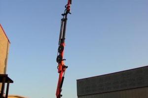 Gru Dall'Aglio 17000 con antenna