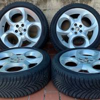 Alfa 147 - 4 ruote complete 215/45R17