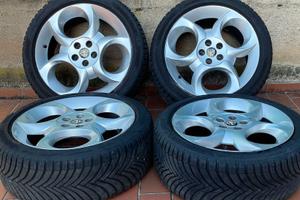 Alfa 147 - 4 ruote complete 215/45R17