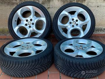 Alfa 147 - 4 ruote complete 215/45R17