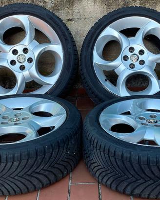 Alfa 147 - 4 ruote complete 215/45R17