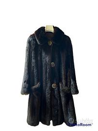 Pelliccia di Visone marrone scuro donna