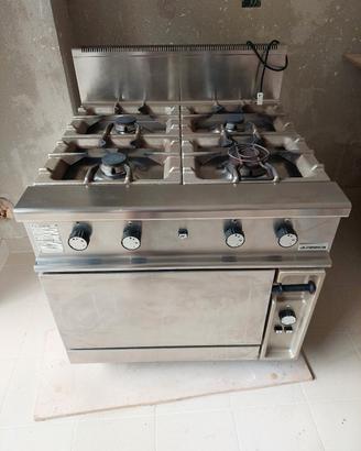 cucina professionale acciaio Alpeninox  