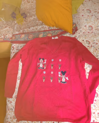 Maglione Vintage DONALSON Disney Topolino Origin.