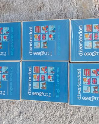 Set completo di cassette vocali divertirsi in ingl