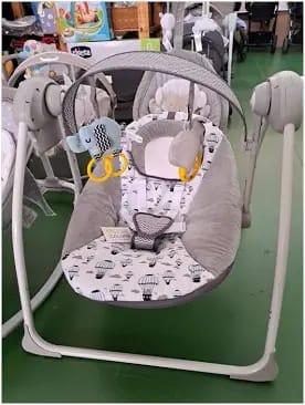 Altalena elettrica Kinderkraft FLO per neonati – n