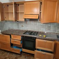 Cucina componibile top in granito ,