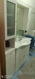 Mobile da bagno con colonna