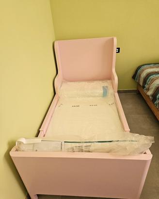 letto allungabile ikea rosa con materasso