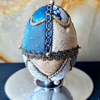 Decorazione boudoir-Uovo in tessuto