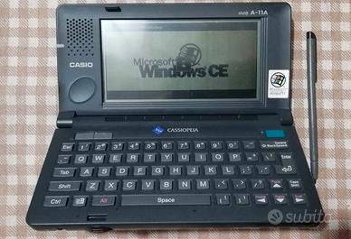 Casio cassiopeia a11a palmare pc portatile vintage