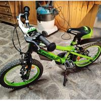 Bicicletta kawasaki krunch 16 pollici 