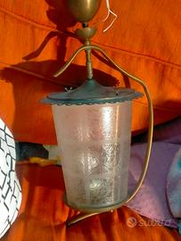 Lampadario anni '50 attribuito a Archimede Segusio