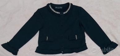 Giacchina blu BLUMARINE BABY