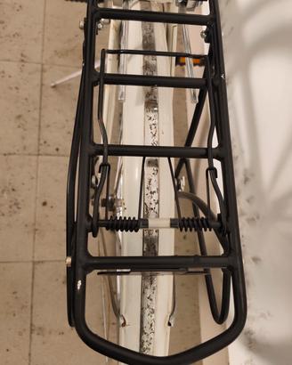portapacchi posteriore bici x seggiolino bambino 