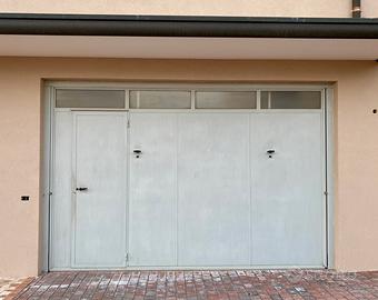 Basculante coimbentato finestra con porta pedonale